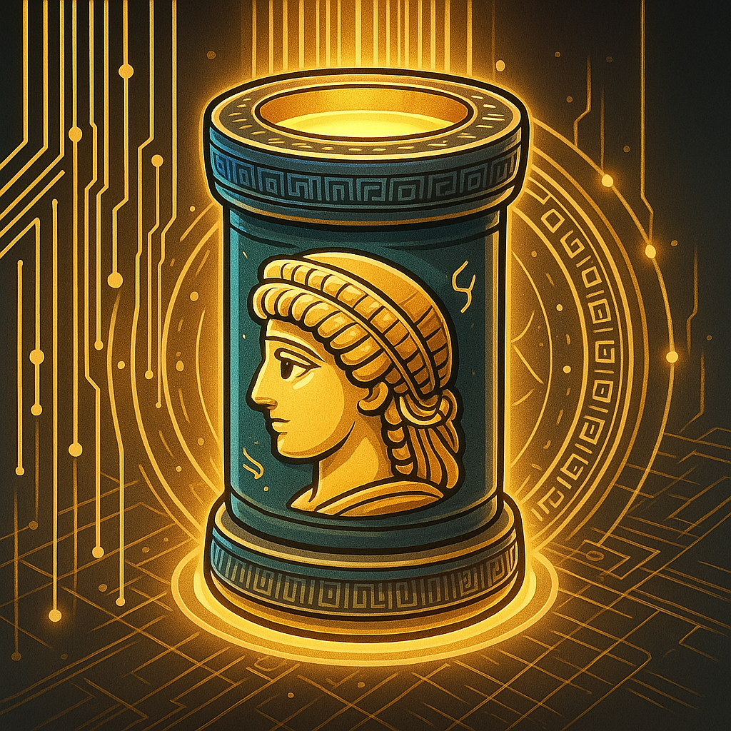 Cyrus Cylinder - symbol of freedom for $CYRUS Solana meme coin